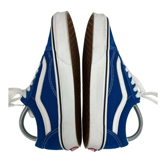 Vans Old Skool Skate Shoes Blue - Picture 7 of 10